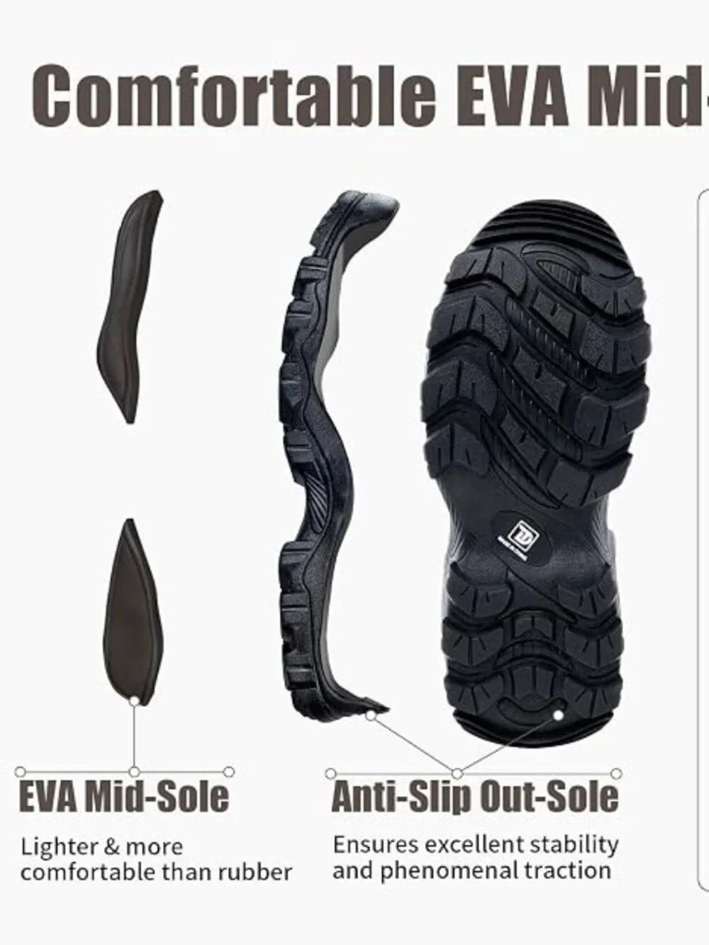 Men's Waterproof 5mm Neoprene Camo Hunting Boots
